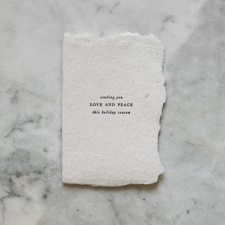 Handmade Letterpress Cards by Farmette