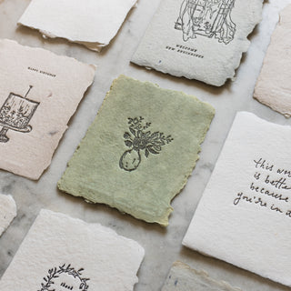 Handmade Letterpress Cards by Farmette