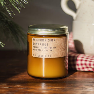 pf candle co candle in the scent persimmon cider